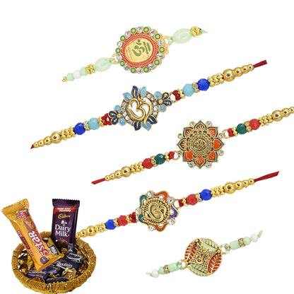Combo Rakhi, Latest Rakhi Design 2025, Rakhi with chocolate gift hamper