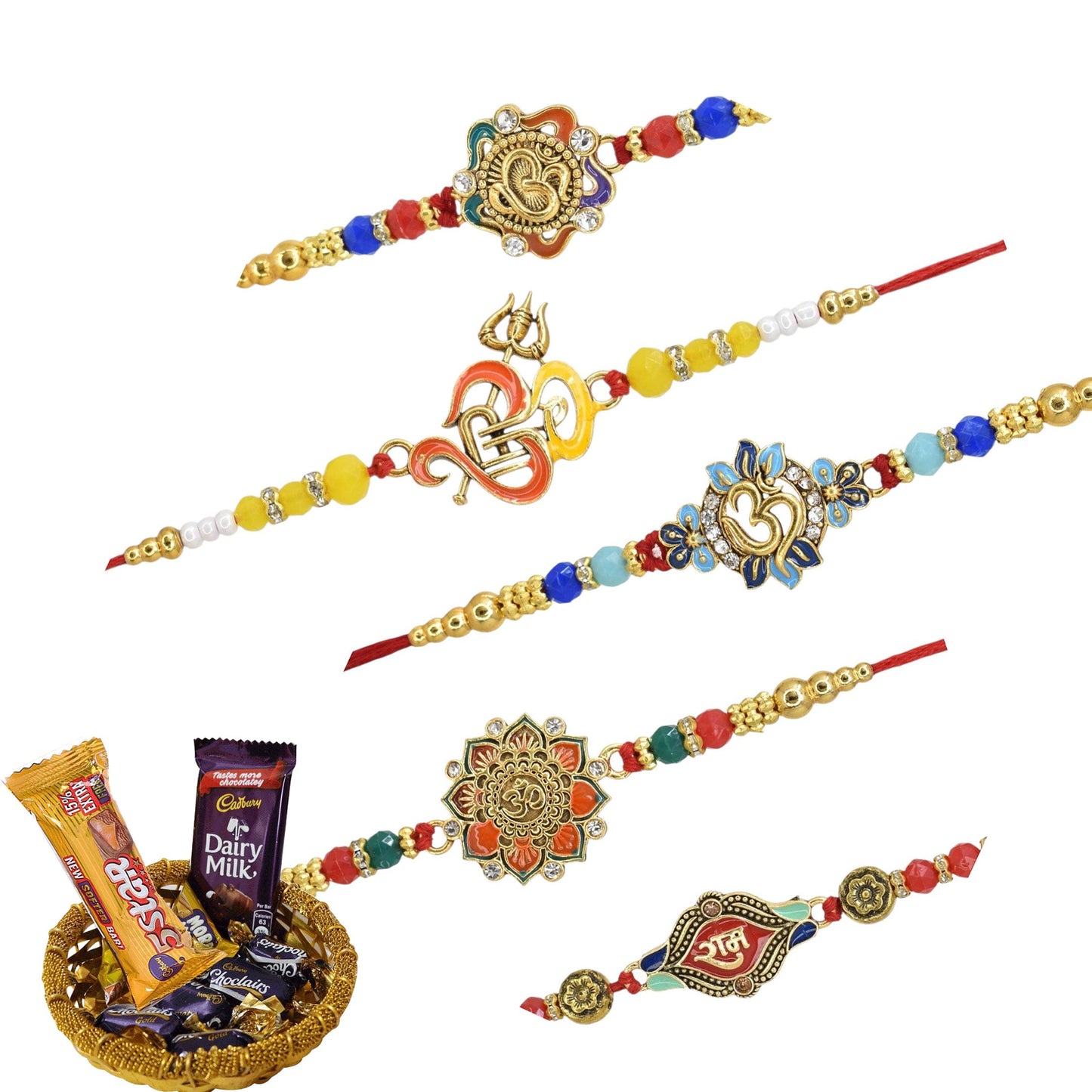 Combo Rakhi, Latest Rakhi Design 2025, Rakhi with chocolate gift hamper