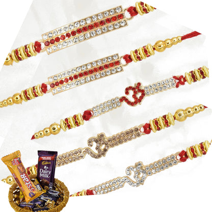 Combo Rakhi, Latest Rakhi Design 2025, Rakhi with chocolate gift hamper