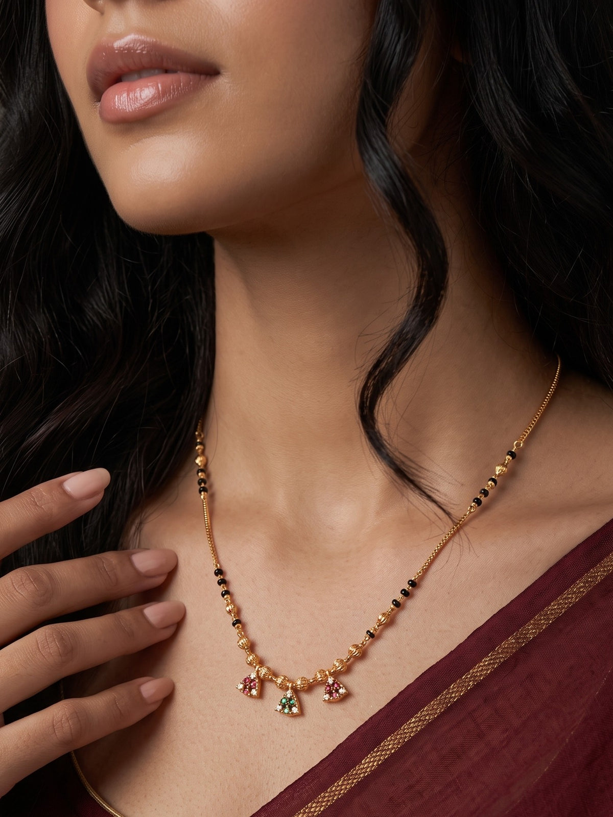 Ethnic Stylish Classic Dokiya Mangalsutra for Women