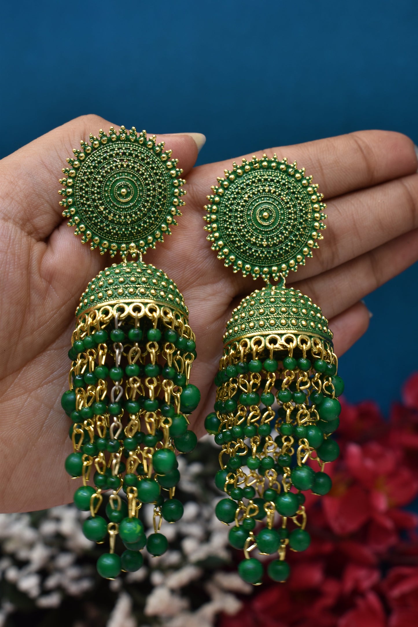kundan jhumka,meenakari earrings,kahmiri earring,chandbali,chandelier earrings, dome jhumkas,pearl cluster jhumka, long earrings,heavy earrings,big earrings,designer earrings,latest design,new design