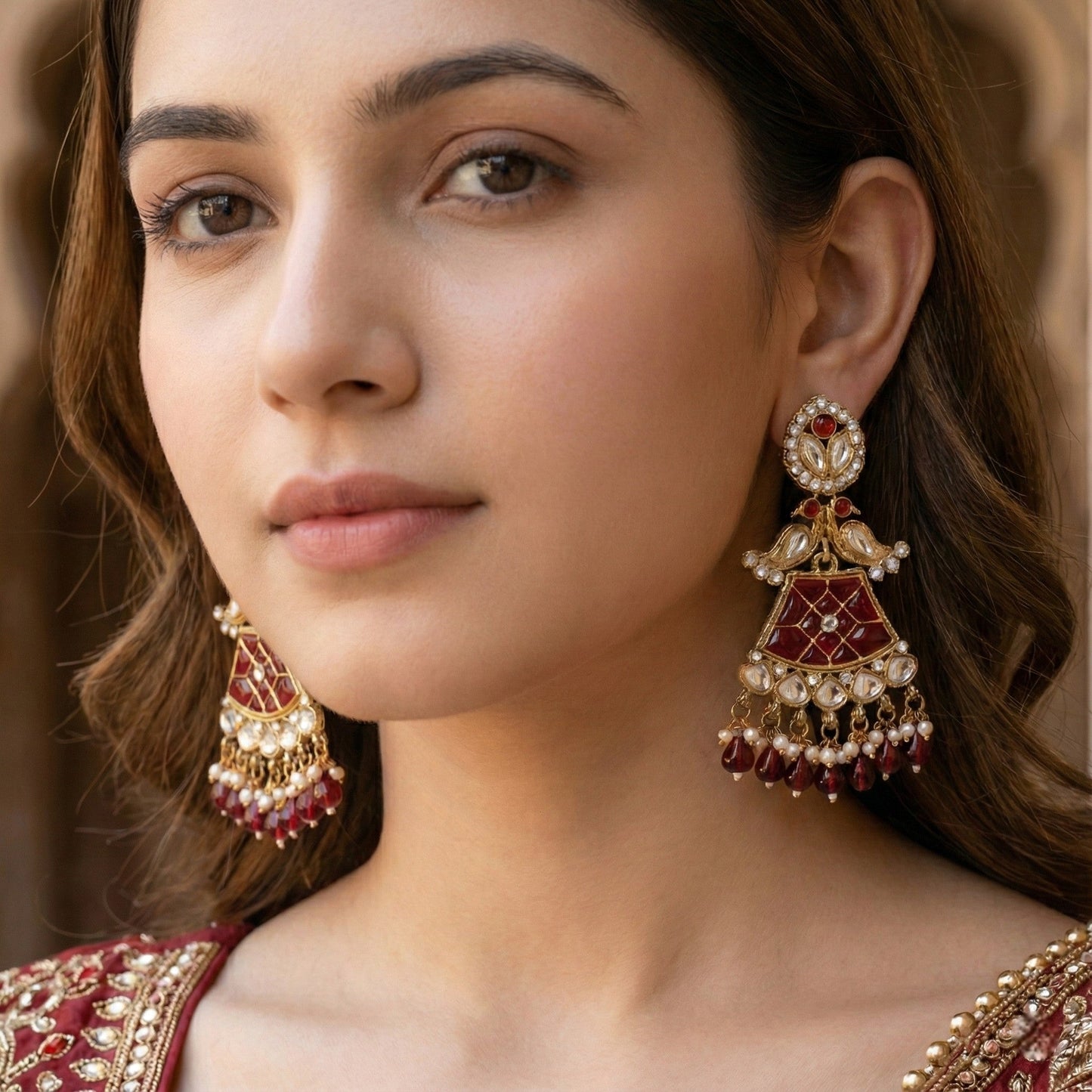 kundan jhumka,meenakari earrings,kahmiri earring,chandbali,chandelier earrings, dome jhumkas,pearl cluster jhumka, long earrings,heavy earrings,big earrings,designer earrings,latest design,new design