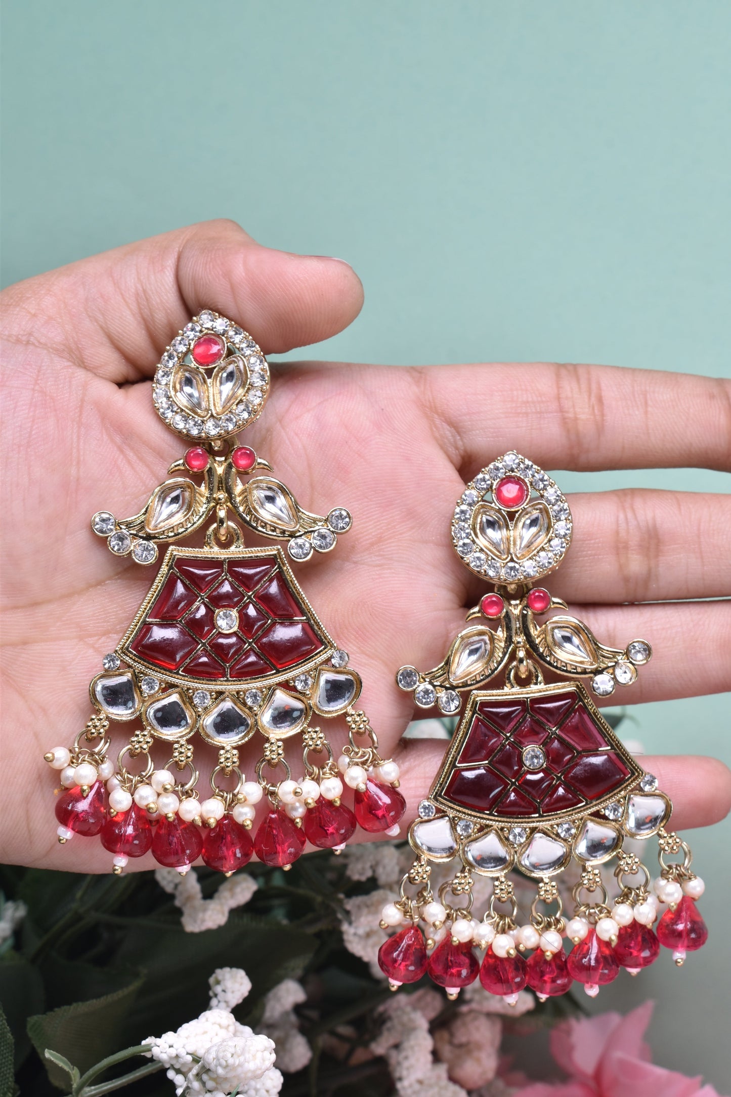 kundan jhumka,meenakari earrings,kahmiri earring,chandbali,chandelier earrings, dome jhumkas,pearl cluster jhumka, long earrings,heavy earrings,big earrings,designer earrings,latest design,new design