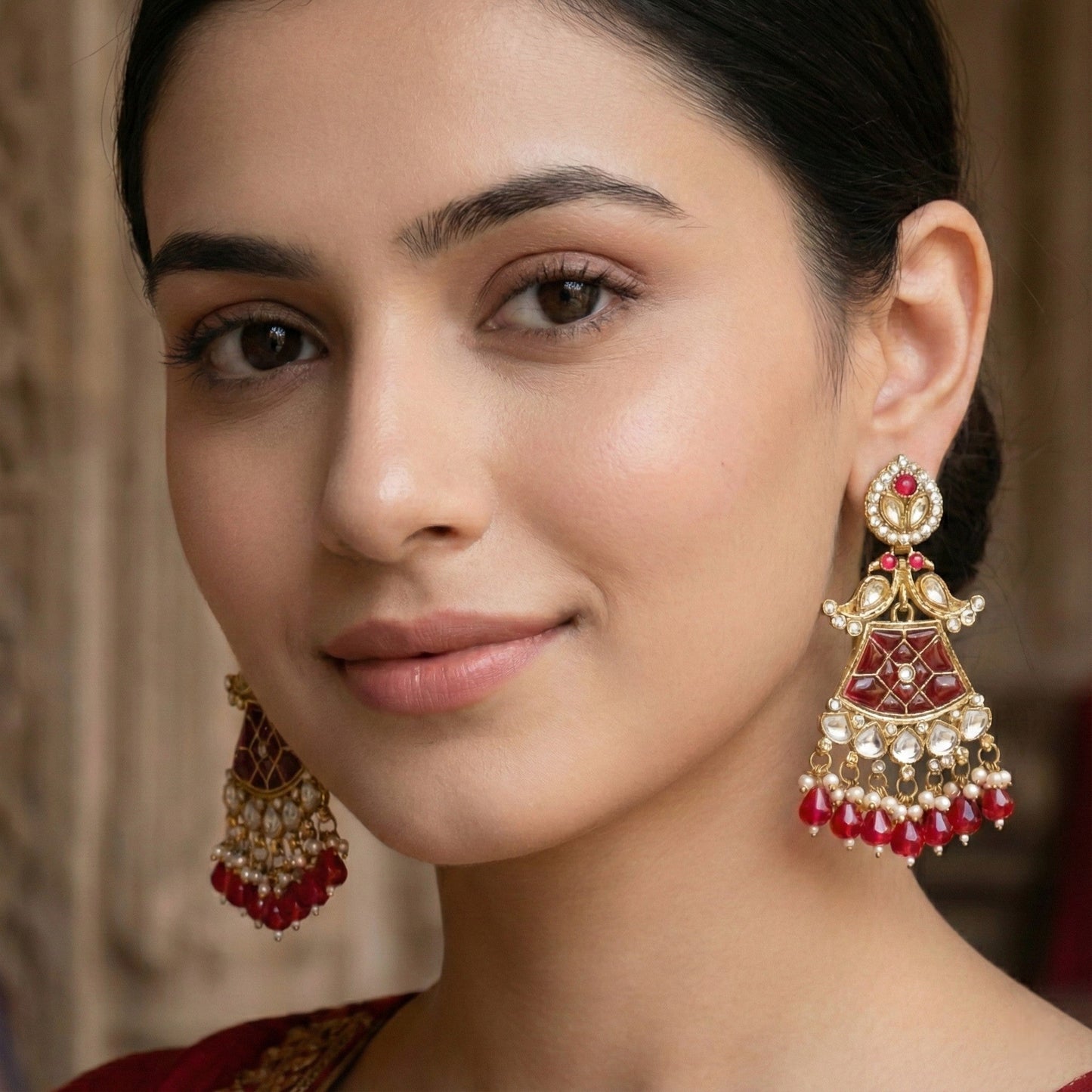 kundan jhumka,meenakari earrings,kahmiri earring,chandbali,chandelier earrings, dome jhumkas,pearl cluster jhumka, long earrings,heavy earrings,big earrings,designer earrings,latest design,new design