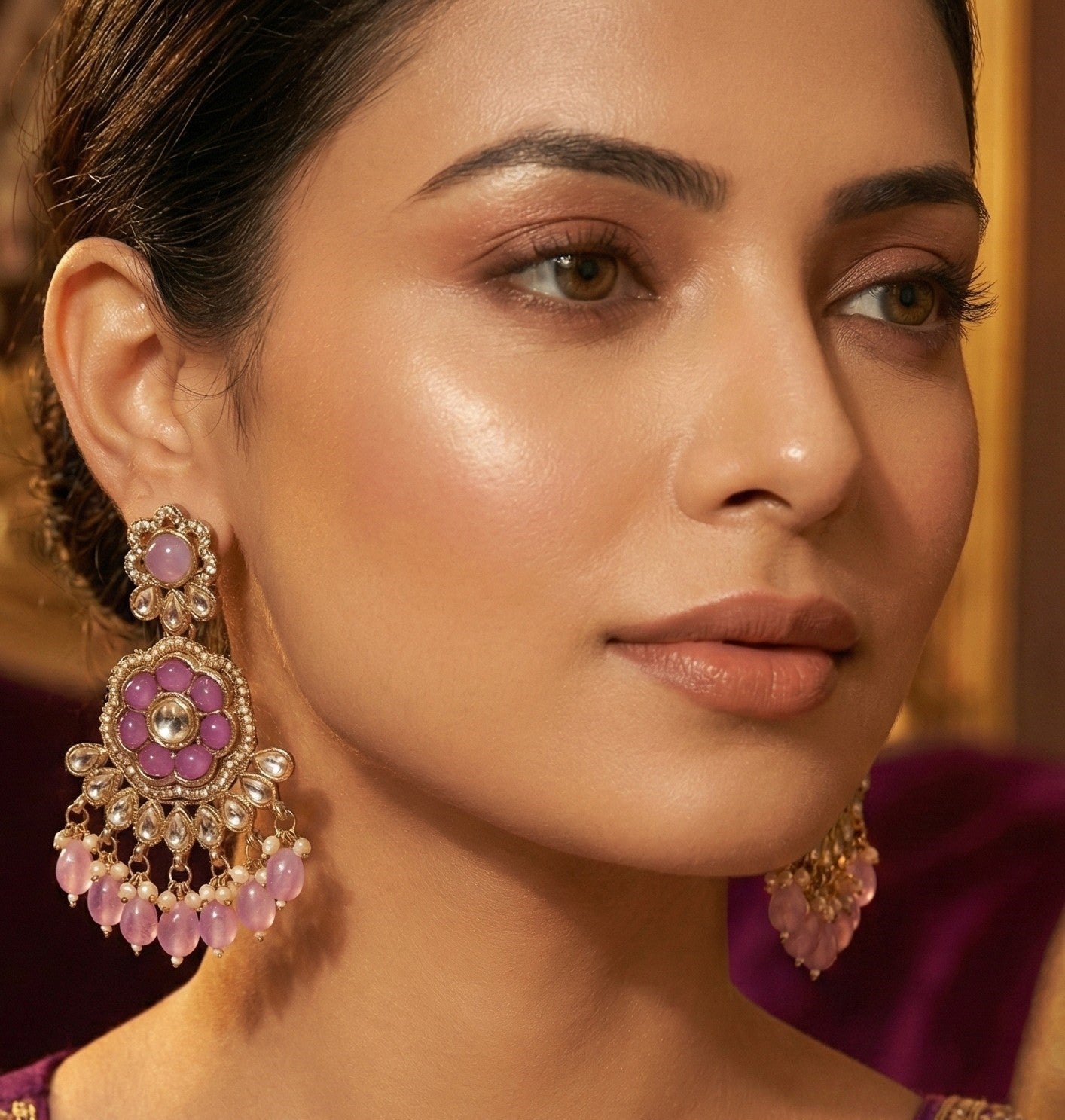 kundan jhumka,meenakari earrings,kahmiri earring,chandbali,chandelier earrings, dome jhumkas,pearl cluster jhumka, long earrings,heavy earrings,big earrings,designer earrings,latest design,new design