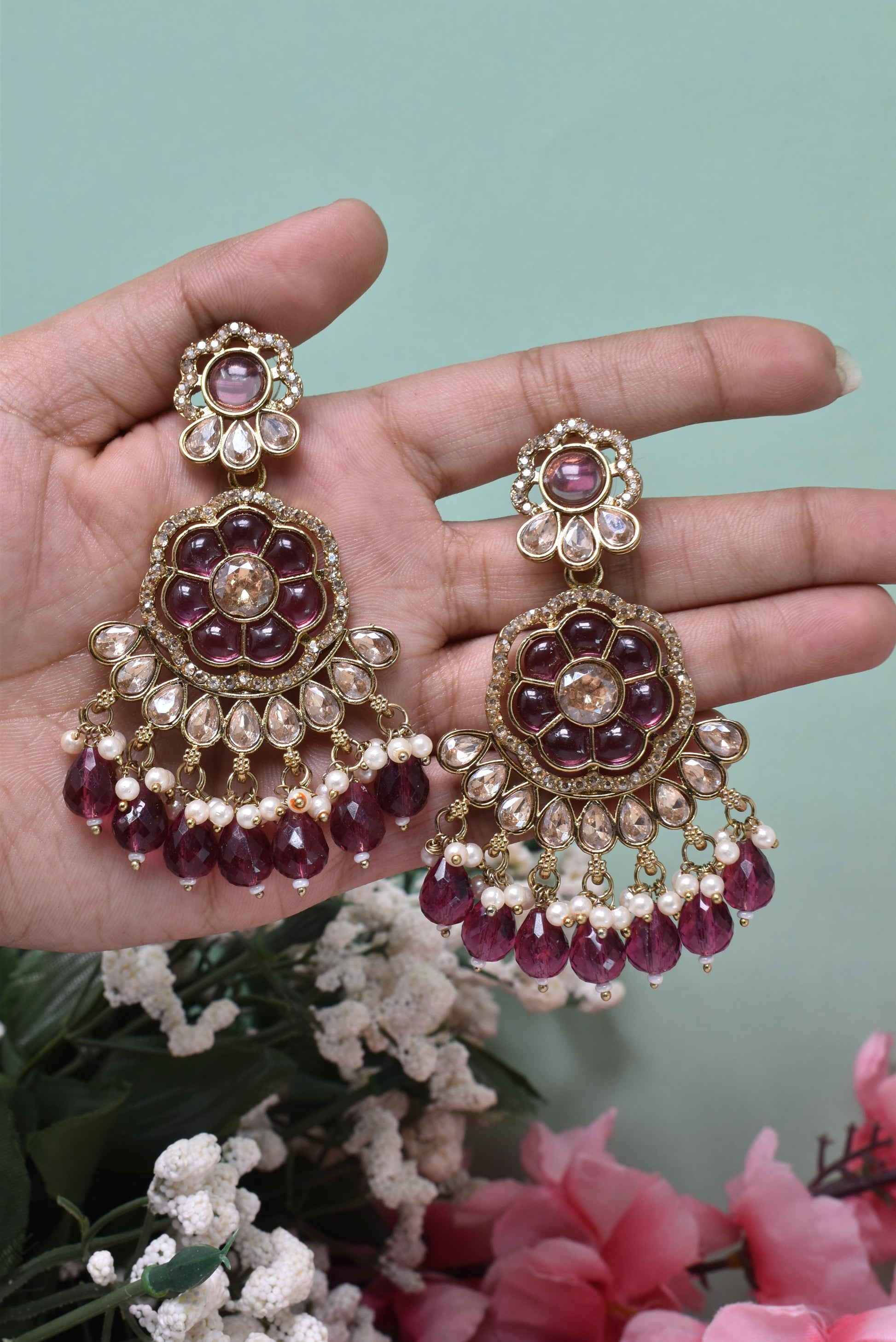 kundan jhumka,meenakari earrings,kahmiri earring,chandbali,chandelier earrings, dome jhumkas,pearl cluster jhumka, long earrings,heavy earrings,big earrings,designer earrings,latest design,new design