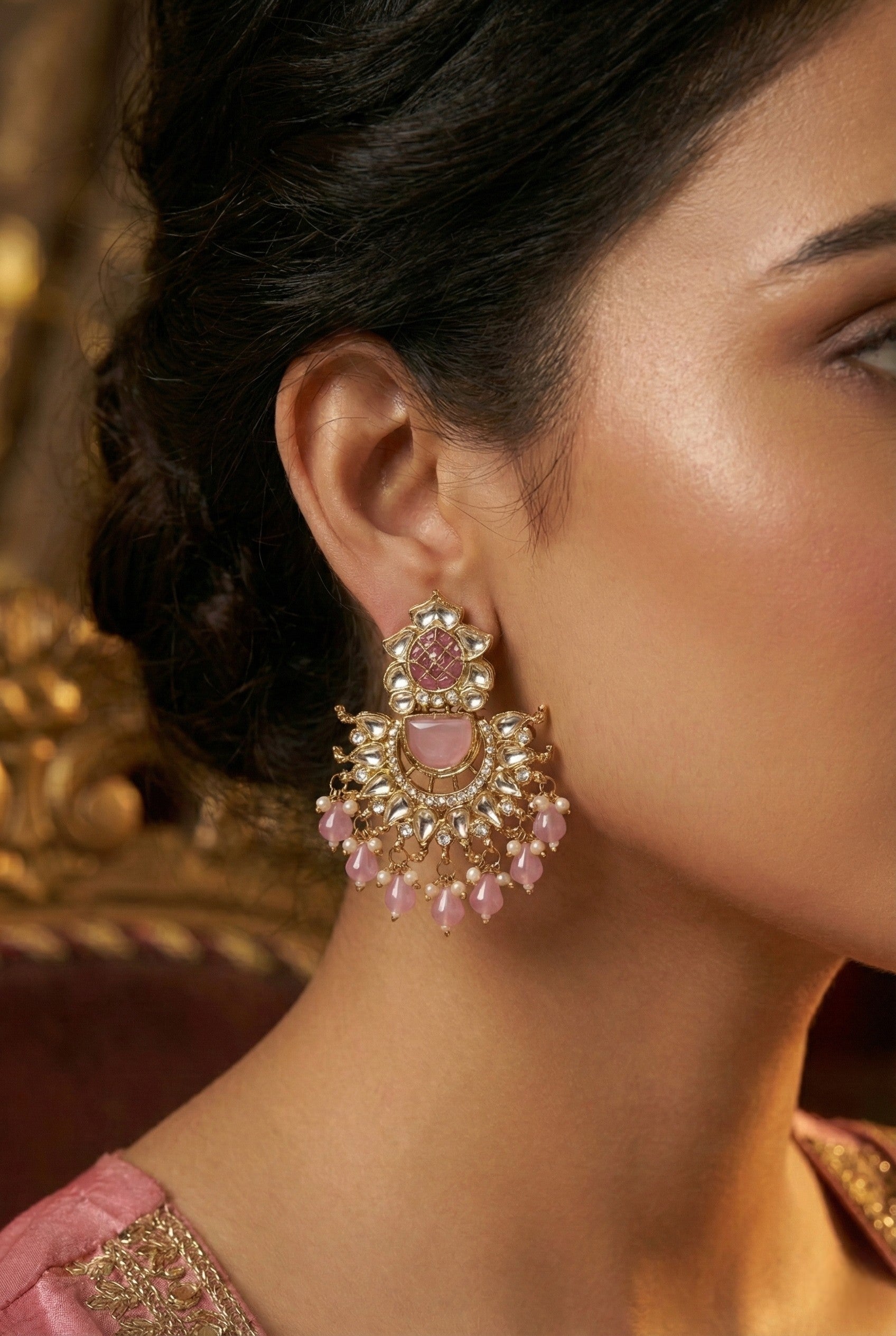 kundan jhumka,meenakari earrings,kahmiri earring,chandbali,chandelier earrings, dome jhumkas,pearl cluster jhumka, long earrings,heavy earrings,big earrings,designer earrings,latest design,new design