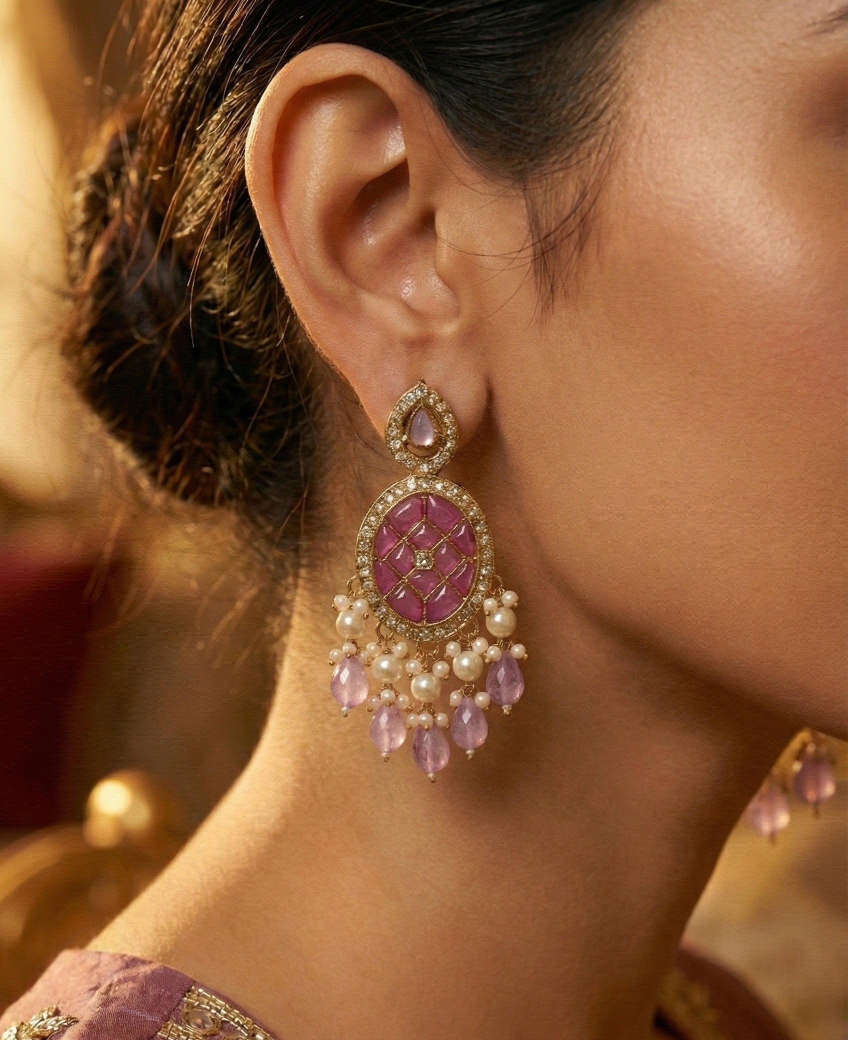 kundan jhumka,meenakari earrings,kahmiri earring,chandbali,chandelier earrings, dome jhumkas,pearl cluster jhumka, long earrings,heavy earrings,big earrings,designer earrings,latest design,new design