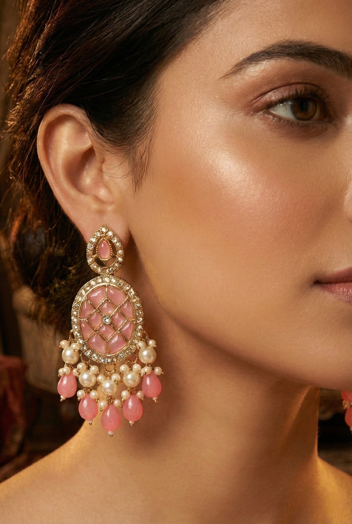 kundan jhumka,meenakari earrings,kahmiri earring,chandbali,chandelier earrings, dome jhumkas,pearl cluster jhumka, long earrings,heavy earrings,big earrings,designer earrings,latest design,new design