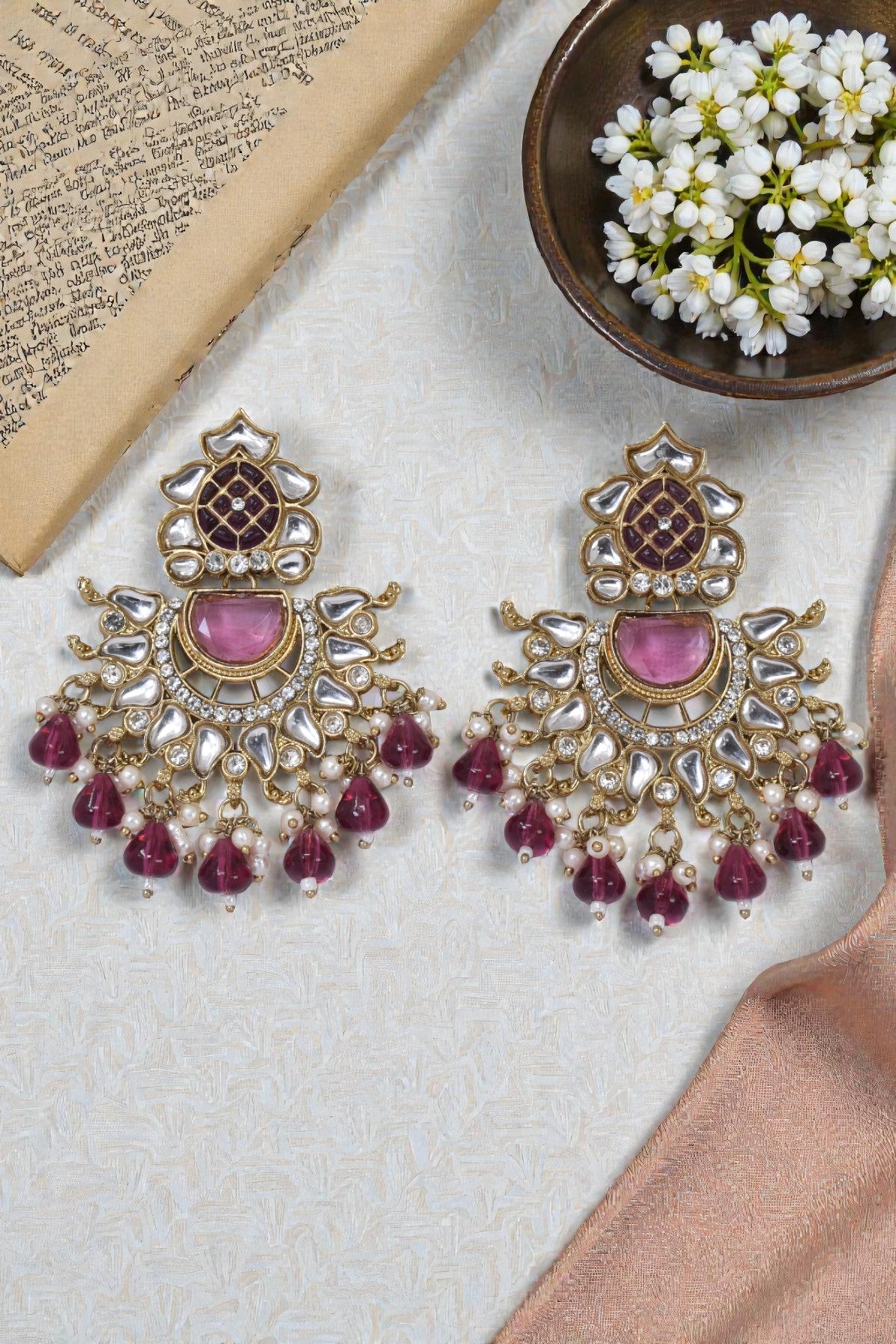 kundan jhumka,meenakari earrings,kahmiri earring,chandbali,chandelier earrings, dome jhumkas,pearl cluster jhumka, long earrings,heavy earrings,big earrings,designer earrings,latest design,new design