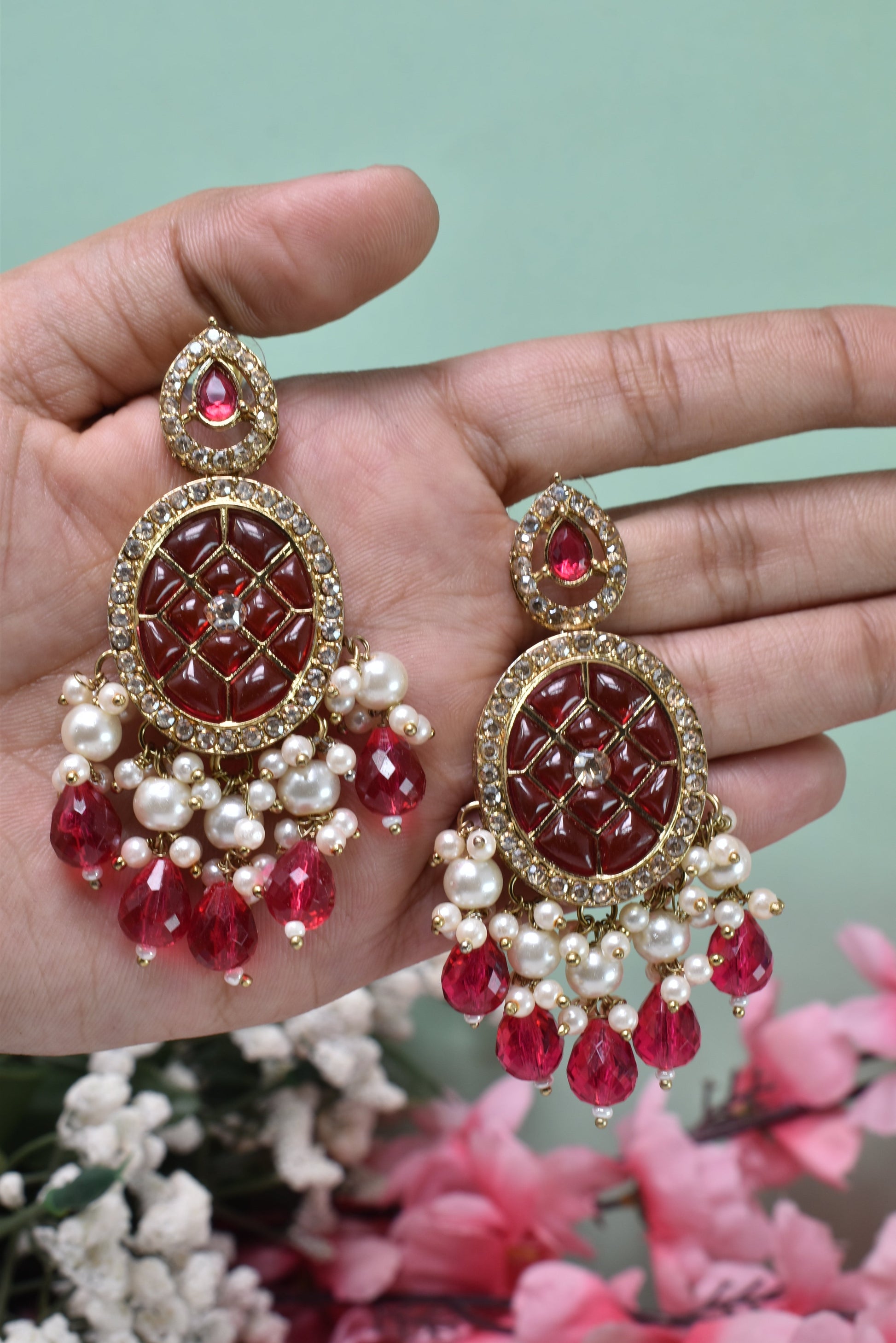 kundan jhumka,meenakari earrings,kahmiri earring,chandbali,chandelier earrings, dome jhumkas,pearl cluster jhumka, long earrings,heavy earrings,big earrings,designer earrings,latest design,new design