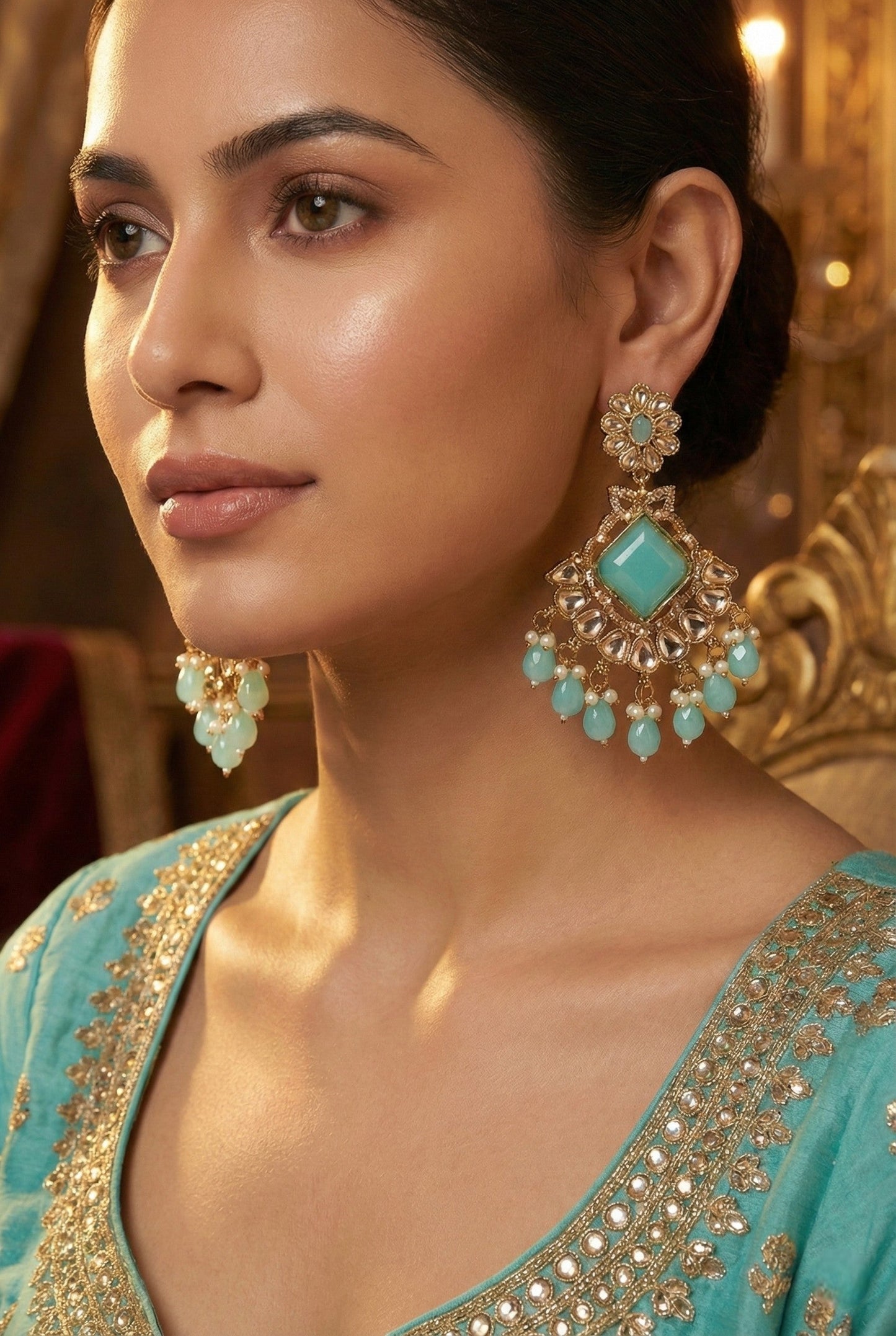 kundan jhumka,meenakari earrings,kahmiri earring,chandbali,chandelier earrings, dome jhumkas,pearl cluster jhumka, long earrings,heavy earrings,big earrings,designer earrings,latest design,new design