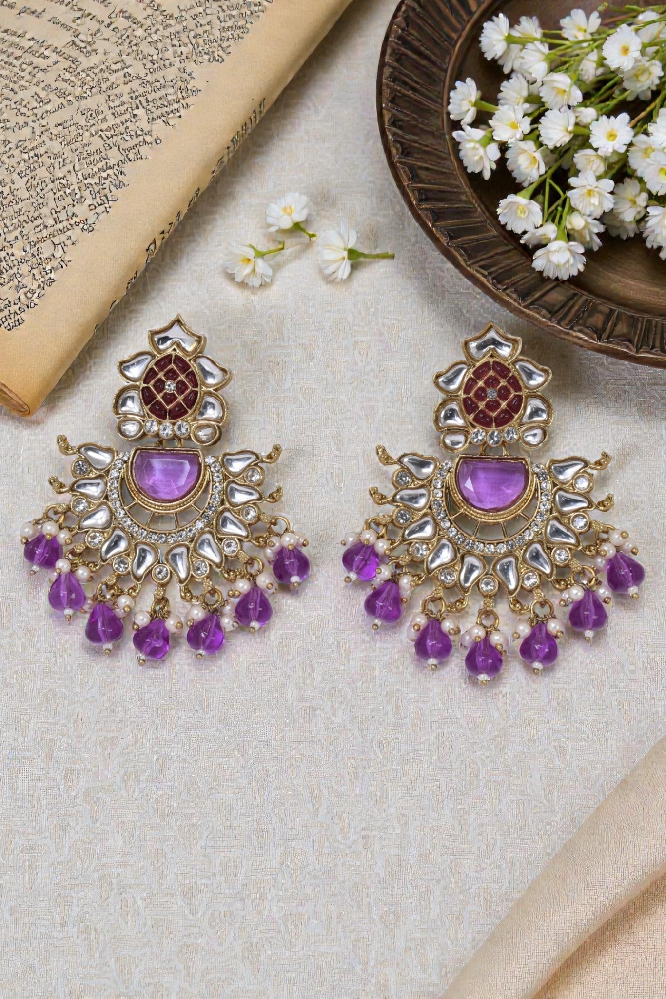 kundan jhumka,meenakari earrings,kahmiri earring,chandbali,chandelier earrings, dome jhumkas,pearl cluster jhumka, long earrings,heavy earrings,big earrings,designer earrings,latest design,new design