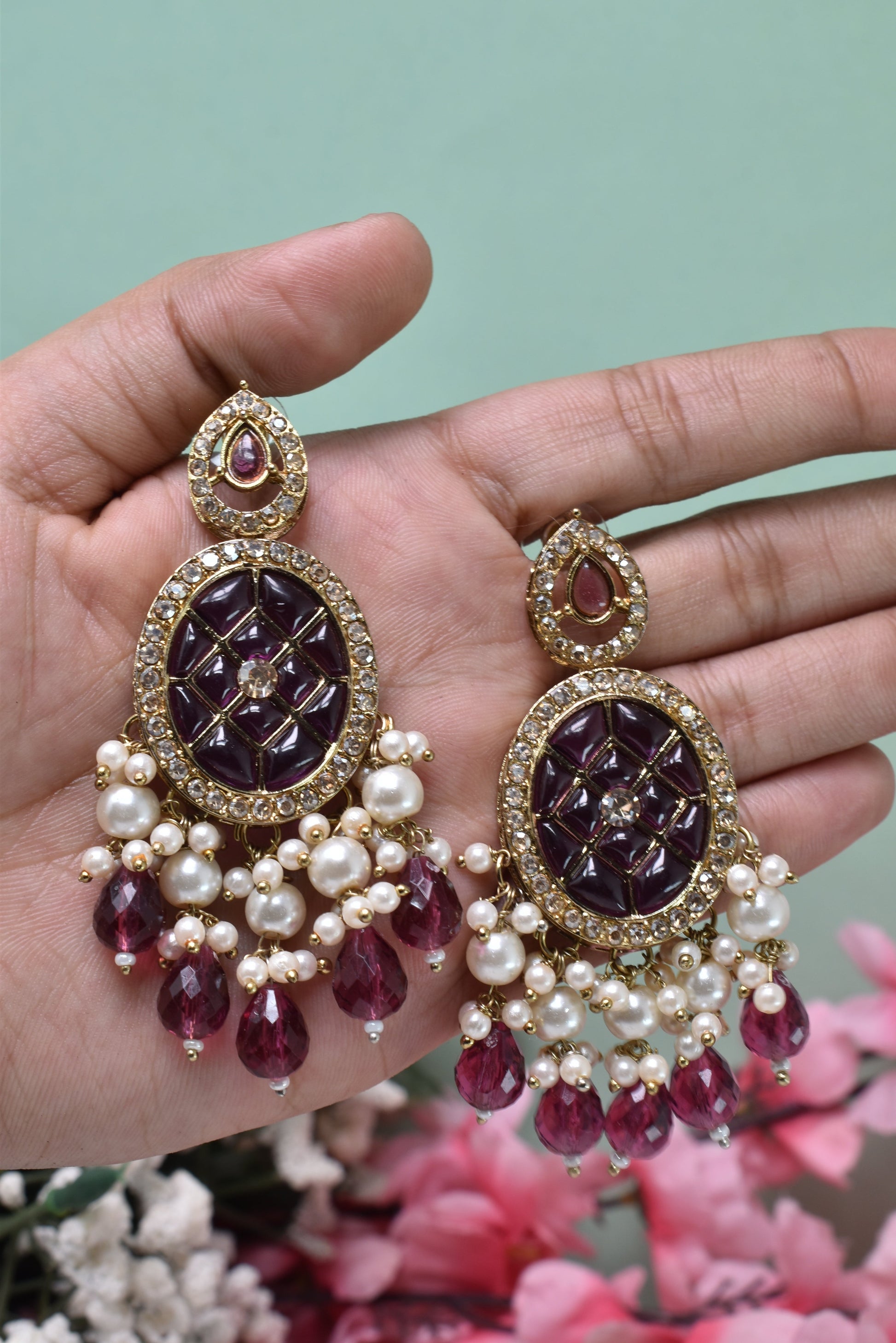 kundan jhumka,meenakari earrings,kahmiri earring,chandbali,chandelier earrings, dome jhumkas,pearl cluster jhumka, long earrings,heavy earrings,big earrings,designer earrings,latest design,new design