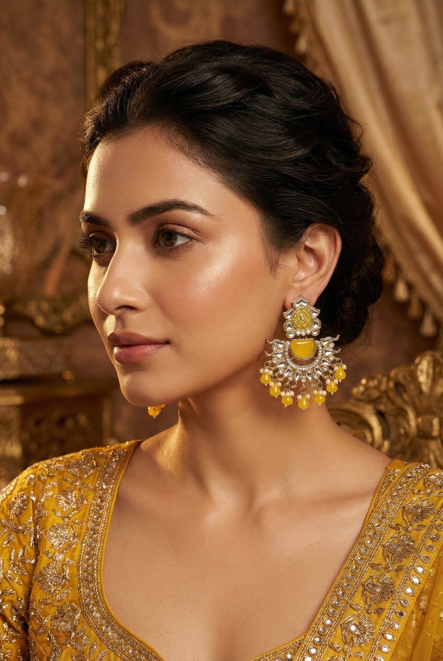 kundan jhumka,meenakari earrings,kahmiri earring,chandbali,chandelier earrings, dome jhumkas,pearl cluster jhumka, long earrings,heavy earrings,big earrings,designer earrings,latest design,new design