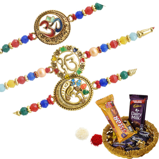 Rakhis,rakhi for brother,rakhi for kids,religious rakhi,chocalate rakhi combo