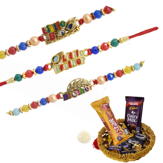 Rakhis,rakhi for brother,rakhi for kids,religious rakhi,chocalate rakhi combo