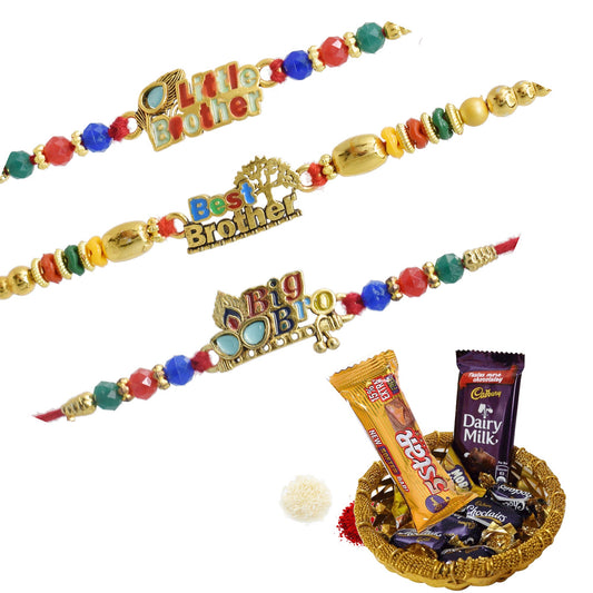 Rakhis,rakhi for brother,rakhi for kids,religious rakhi,chocalate rakhi combo