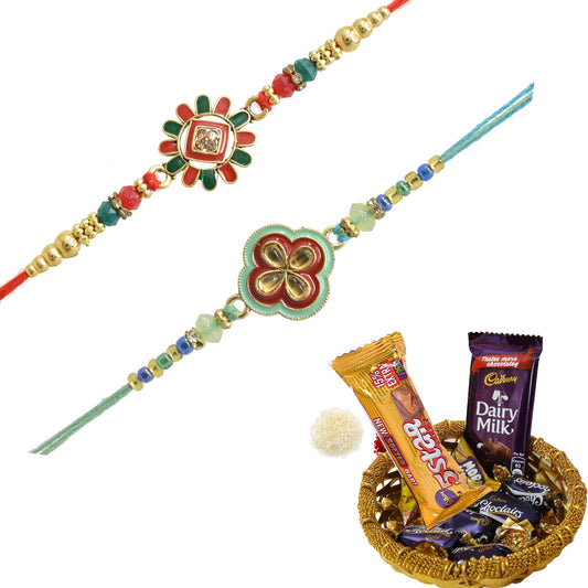 Rakhis,rakhi for brother,rakhi for kids,religious rakhi,chocalate rakhi combo