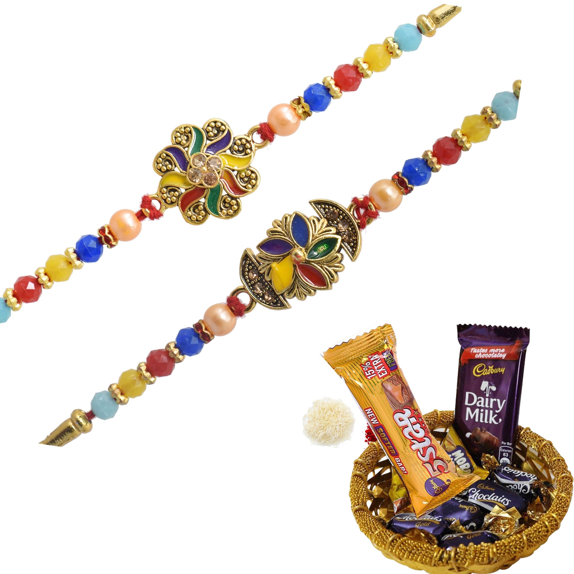 Rakhis,rakhi for brother,rakhi for kids,religious rakhi,chocalate rakhi combo