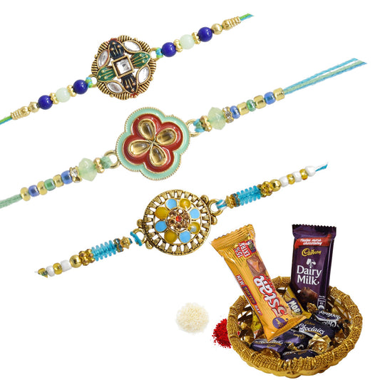 Rakhis,rakhi for brother,rakhi for kids,religious rakhi,chocalate rakhi combo