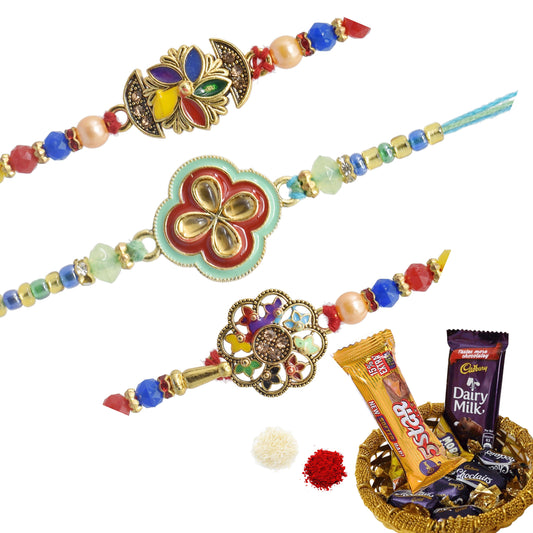 Rakhis,rakhi for brother,rakhi for kids,religious rakhi,chocalate rakhi combo