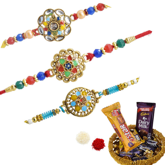 Rakhis,rakhi for brother,rakhi for kids,religious rakhi,chocalate rakhi combo