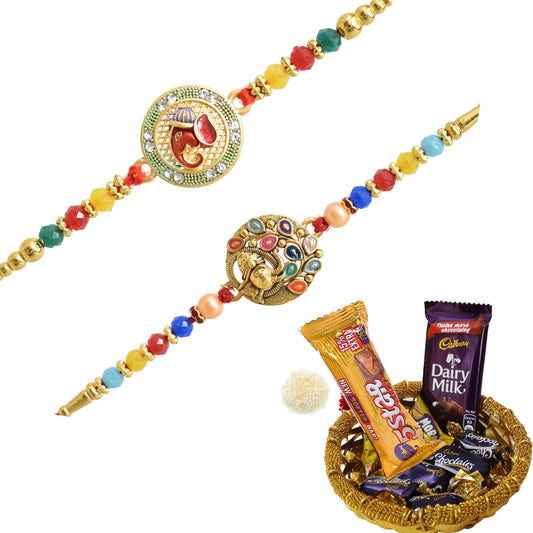 Rakhis,rakhi for brother,rakhi for kids,religious rakhi,chocalate rakhi combo