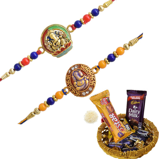 Rakhis,rakhi for brother,rakhi for kids,religious rakhi,chocalate rakhi combo