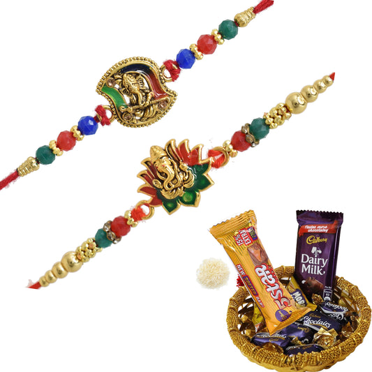 Rakhis,rakhi for brother,rakhi for kids,religious rakhi,chocalate rakhi combo