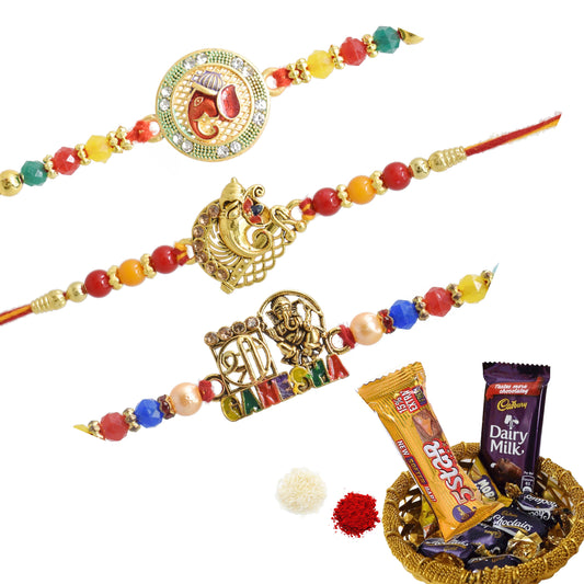 Rakhis,rakhi for brother,rakhi for kids,religious rakhi,chocalate rakhi combo