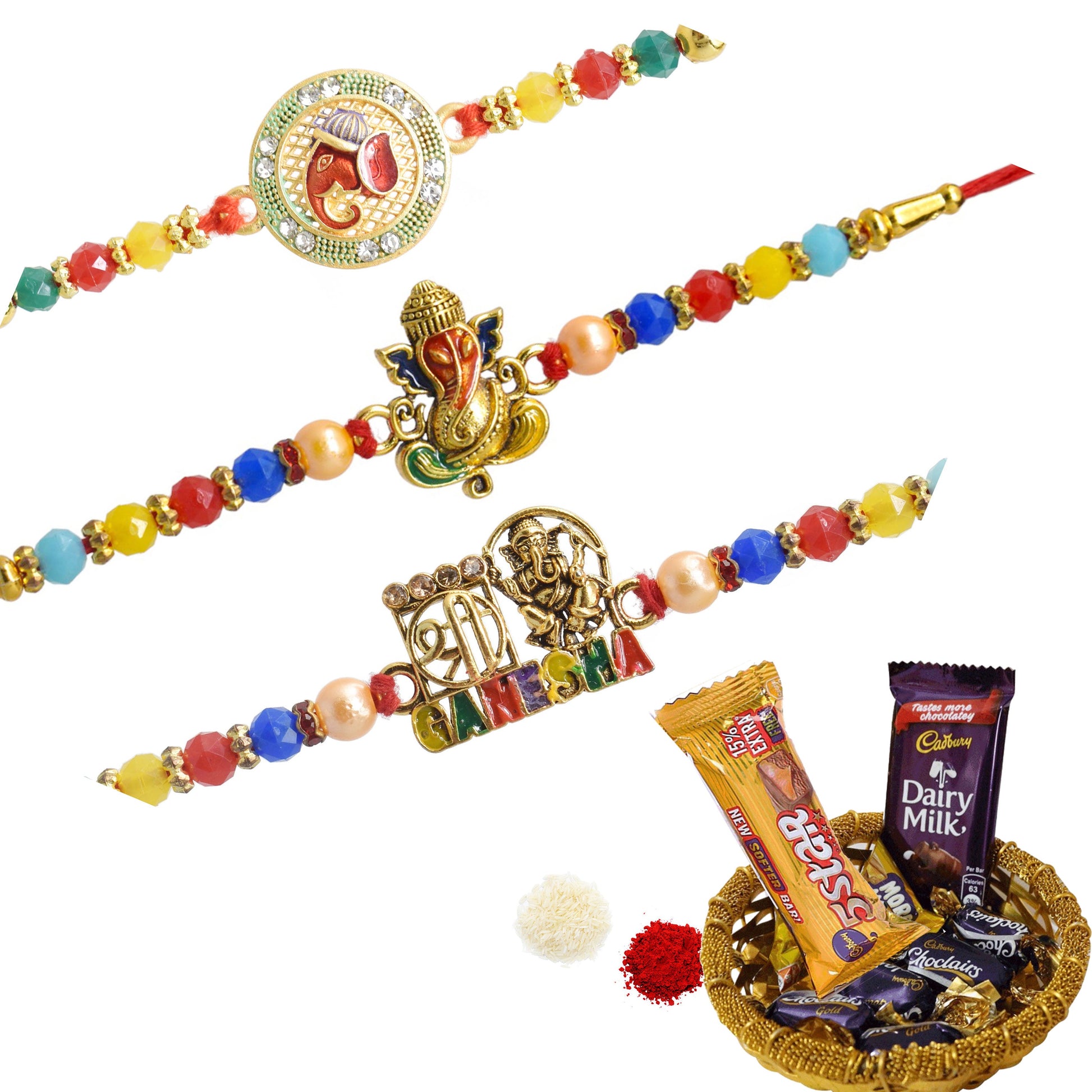 Rakhis,rakhi for brother,rakhi for kids,religious rakhi,chocalate rakhi combo