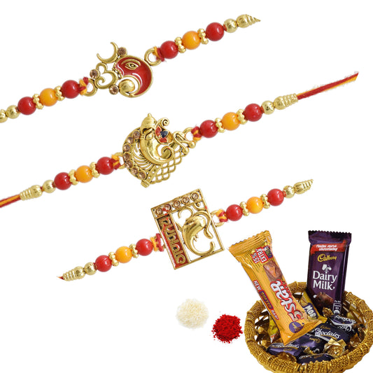 Rakhis,rakhi for brother,rakhi for kids,religious rakhi,chocalate rakhi combo