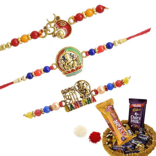 Rakhis,rakhi for brother,rakhi for kids,religious rakhi,chocalate rakhi combo