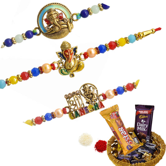 Rakhis,rakhi for brother,rakhi for kids,religious rakhi,chocalate rakhi combo