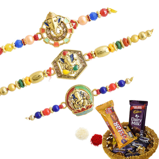 Rakhis,rakhi for brother,rakhi for kids,religious rakhi,chocalate rakhi combo