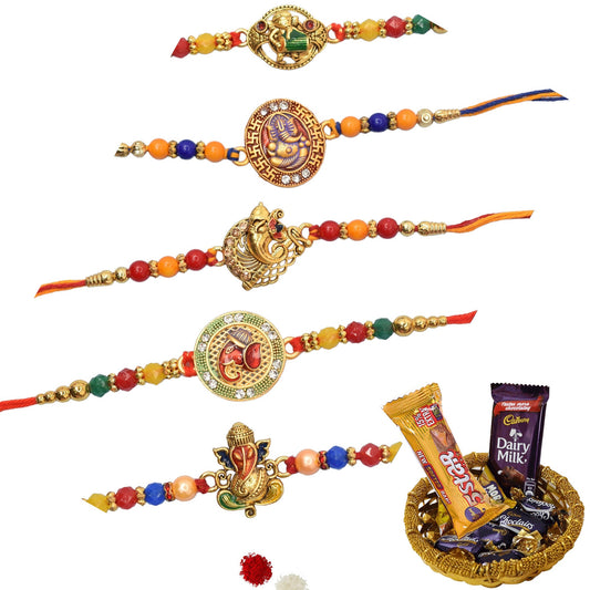 Rakhis,rakhi for brother,rakhi for kids,religious rakhi,chocalate rakhi combo