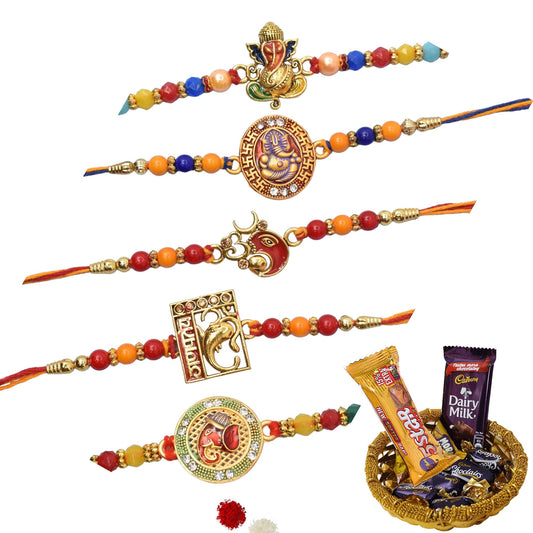 Rakhis,rakhi for brother,rakhi for kids,religious rakhi,chocalate rakhi combo