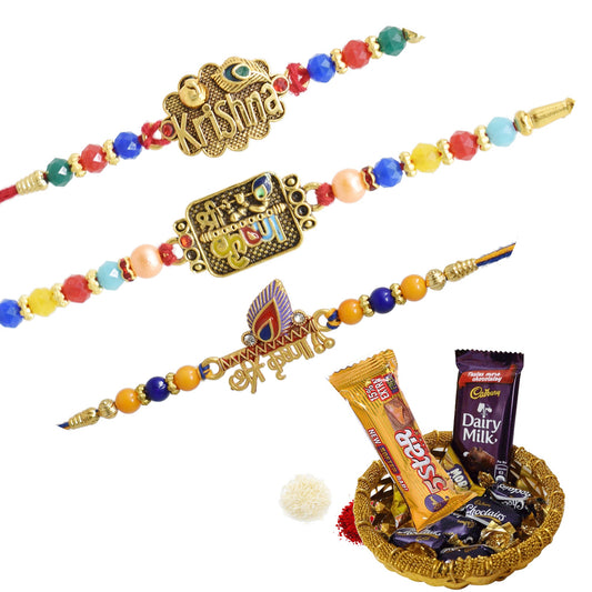 Rakhis,rakhi for brother,rakhi for kids,religious rakhi,chocalate rakhi combo