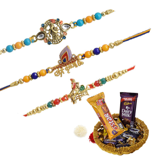 Rakhis,rakhi for brother,rakhi for kids,religious rakhi,chocalate rakhi combo