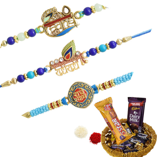 Rakhis,rakhi for brother,rakhi for kids,religious rakhi,chocalate rakhi combo