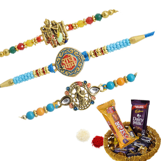 Rakhis,rakhi for brother,rakhi for kids,religious rakhi,chocalate rakhi combo