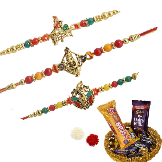 Rakhis,rakhi for brother,rakhi for kids,religious rakhi,chocalate rakhi combo