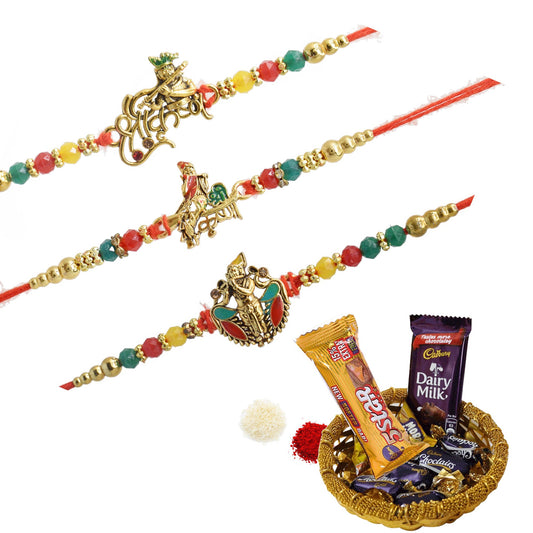 Rakhis,rakhi for brother,rakhi for kids,religious rakhi,chocalate rakhi combo