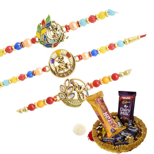 Rakhis,rakhi for brother,rakhi for kids,religious rakhi,chocalate rakhi combo