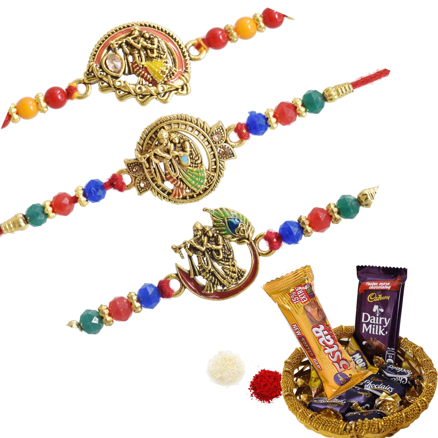 Rakhis,rakhi for brother,rakhi for kids,religious rakhi,chocalate rakhi combo