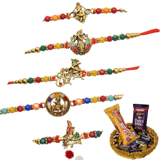 Rakhis,rakhi for brother,rakhi for kids,religious rakhi,chocalate rakhi combo