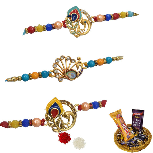 Rakhis,rakhi for brother,rakhi for kids,religious rakhi,chocalate rakhi combo