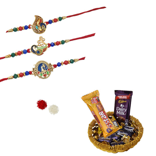 Rakhis,rakhi for brother,rakhi for kids,religious rakhi,chocalate rakhi combo