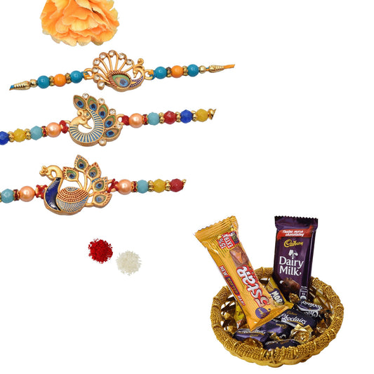 Rakhis,rakhi for brother,rakhi for kids,religious rakhi,chocalate rakhi combo